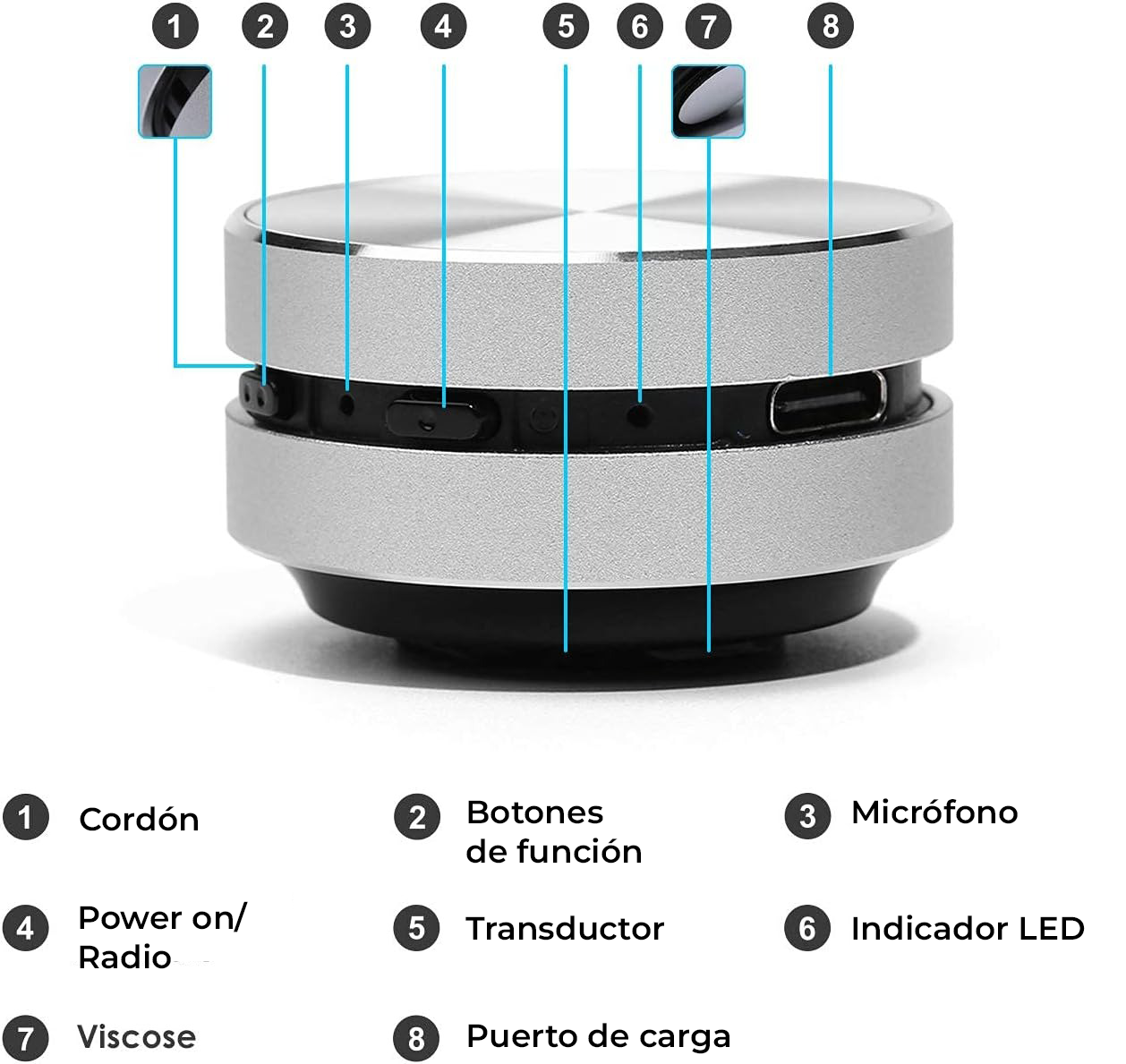 Tone MINI | Parlante de Conducción Ósea PREMIUM